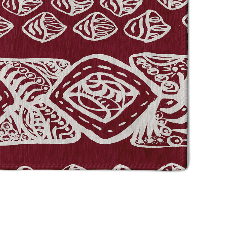 Safari Chenille Geometric Indoor Rug, Rectangle 3' x 5'