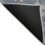 Tapis gris flocon de neige Xhevrie intérieur / extérieur lavable à la machine-1286998687