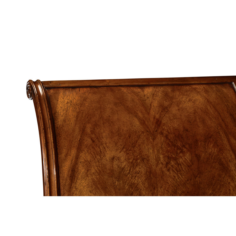 Windsor Bed, 54'' H x 84.25'' W x 96'' D