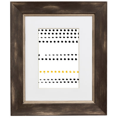 Mucella Wood Picture Frame with Mat