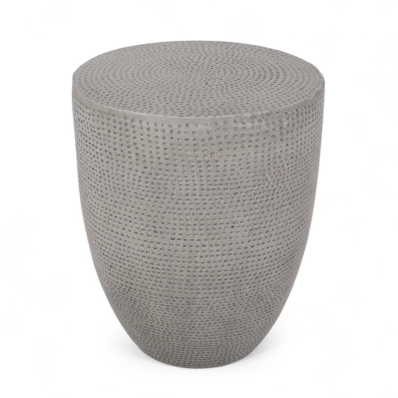 Outdoor LightWeight Concrete Side Table