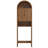 Arched Over The Toilet Storage With Fluted Doors, Small Bathroom Cabinet With Adjustable Shelf-1086076993