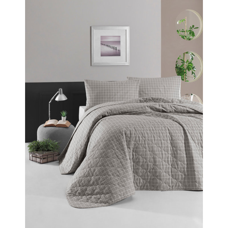 Ensemble de couvre-lit 100% coton 3 pièces Belgica