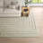 Rafferty Geometric Handmade Tufted Wool Gray Area Rug-1711326211
