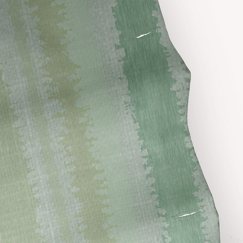 Rideau de douche simple Dorazio, Vert