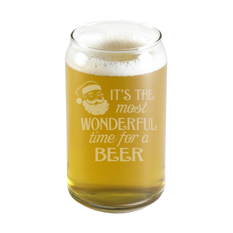 These are the days beer can glass
