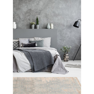 Tapis bleu sarcelle Tangier 2 pi 11 po x 4 pi 11 po