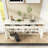 60.1" Modern Console Table With 4 Drawers-1279433454