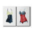 Maillots de bain I - ensemble de 2 impressions sur toile tendue-934783462