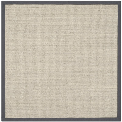 Dollard Jute/Sisal Marble/Grey Area Rug