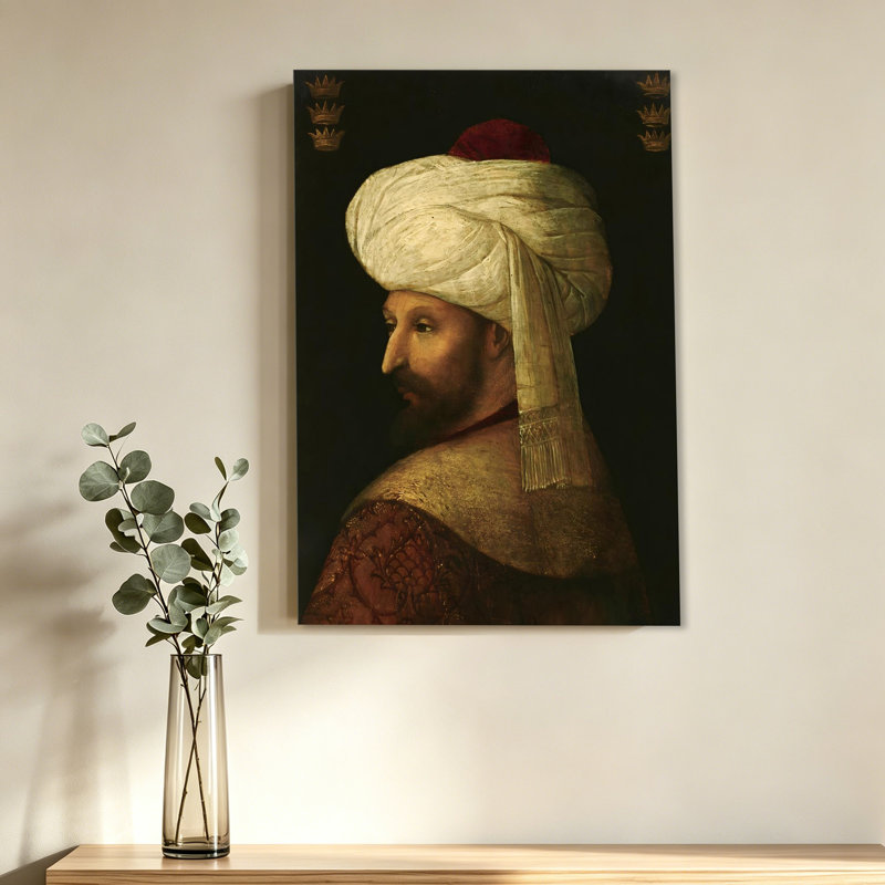 Sultan Mehmed, affiche Conquérant, affiche «Sultan of the Ottoman Empire», 24 po x 36 po