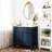 Oriah 30'' Single Bathroom Vanity with Ceramic Top,Modern Freestanding Undermount Bathroom Cabinet with 3 Drawers and Cabinet-663924565-624686377