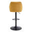 Swivel Upholstered Adjustable Height Bar Stool-581688008