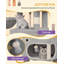 180 cm Cat Tree for Indoor Cats, Cat Tower, Multi-Level Cats Condo with 8 Scratching Posts, 3 Platforms, 2 Caves, Basket, Plush Balls, Sisal Rope, Anti-Tip Kit -1007212129