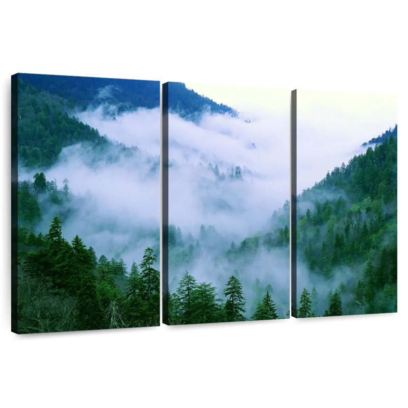 Brume Smoky Mountains, H 20 po x l 33 po