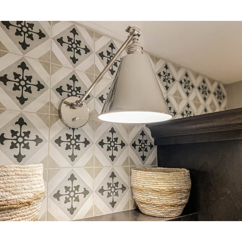 Kendal Plug-in Swing Arm Sconce, Polished Nickel