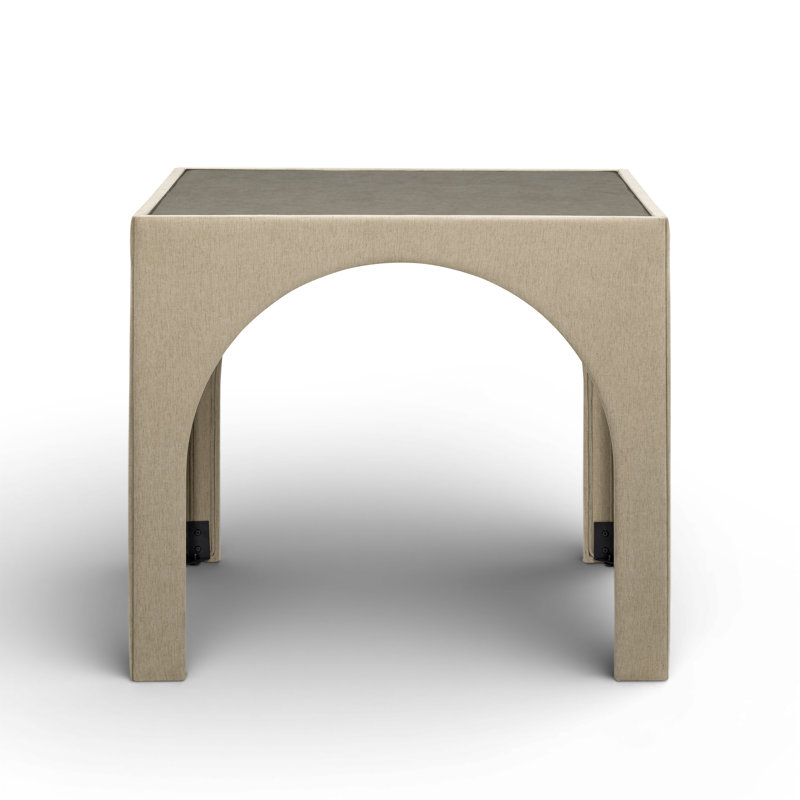Tomlin Tan Performance Chenille Game Table, Tan