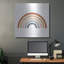Ebern Designs «Rustic Rainbow» par Heidi Kuntz, art mural en métal-1942109231