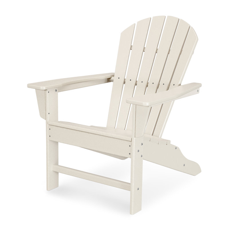 POLYWOOD South Beach Outdoor Adirondack Chair, Sand