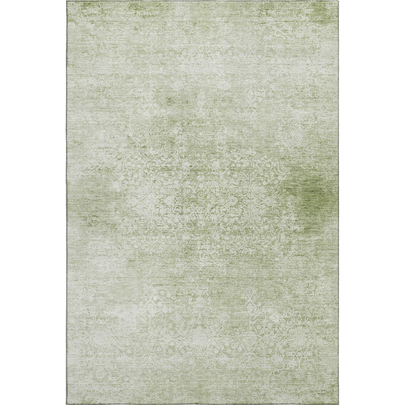 Premium Machine Washable Verlin AMF1763 Global Rug, Rectangle 9' x 12'