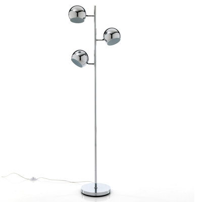 Nyx 155cm Chromed Novelty Floor Lamp