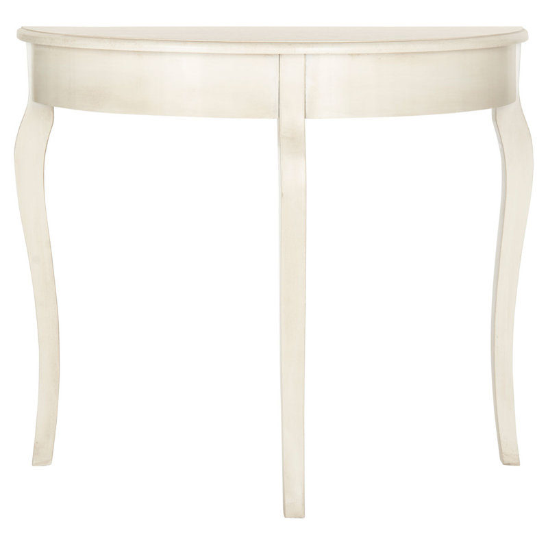 Faylene 34'' Console Table, White Washed
