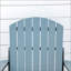 Chaise Adirondack en bois Outsunny