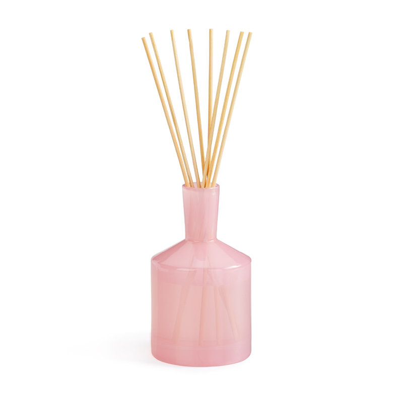 House & Home Reed Diffuser, 5.5" H x 3" W x 3" D, Gray, Champagne