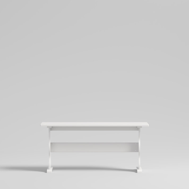 Ensemble de table et banc de salle à manger Classic Classic, Brun, Blanc