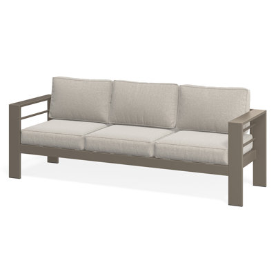 75" Patio Sofa with Cushions