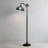 Nordic-Style Glass, Wrought Iron & Resin Floor Lamp