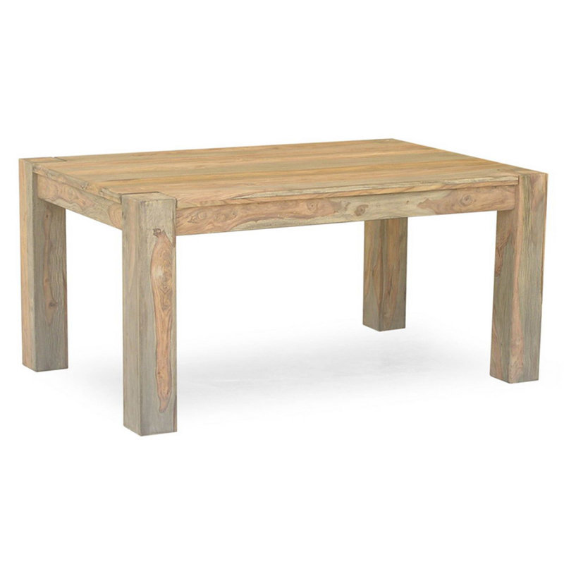 Nature Solid Wood Dining Table, H76 x L160 x W90cm