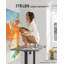 Poste de travail électrique 71 po x 30 po, grand bureau assis-debout avec réglages de mémoire, bureau d'ordinateur pour bureau à domicile, noir ou gris, livré dans une boîte-794159725