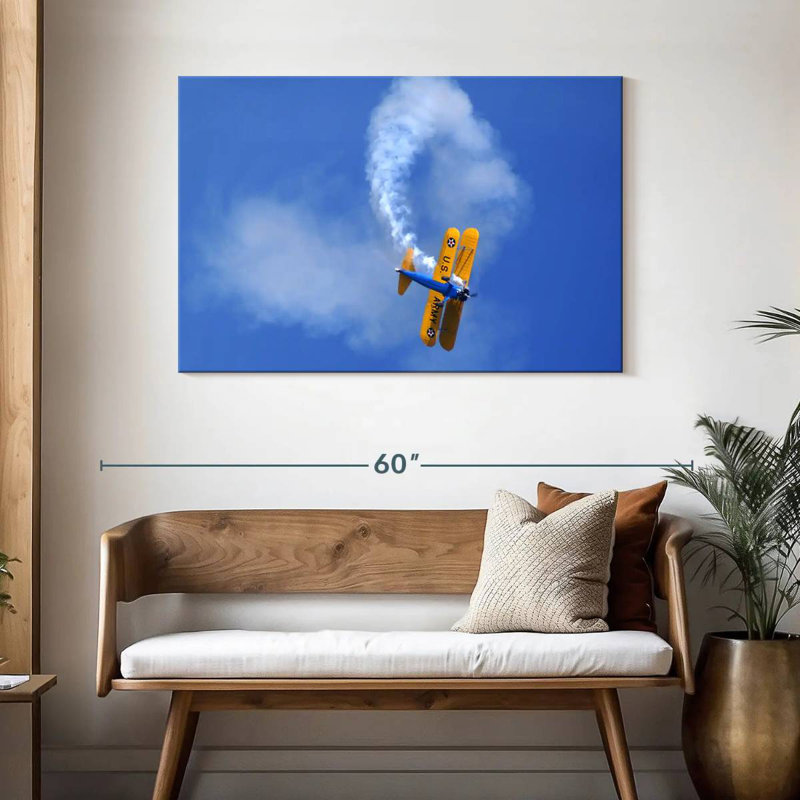 Avion cascade Mait Stearman, H 30 po x l 45 po