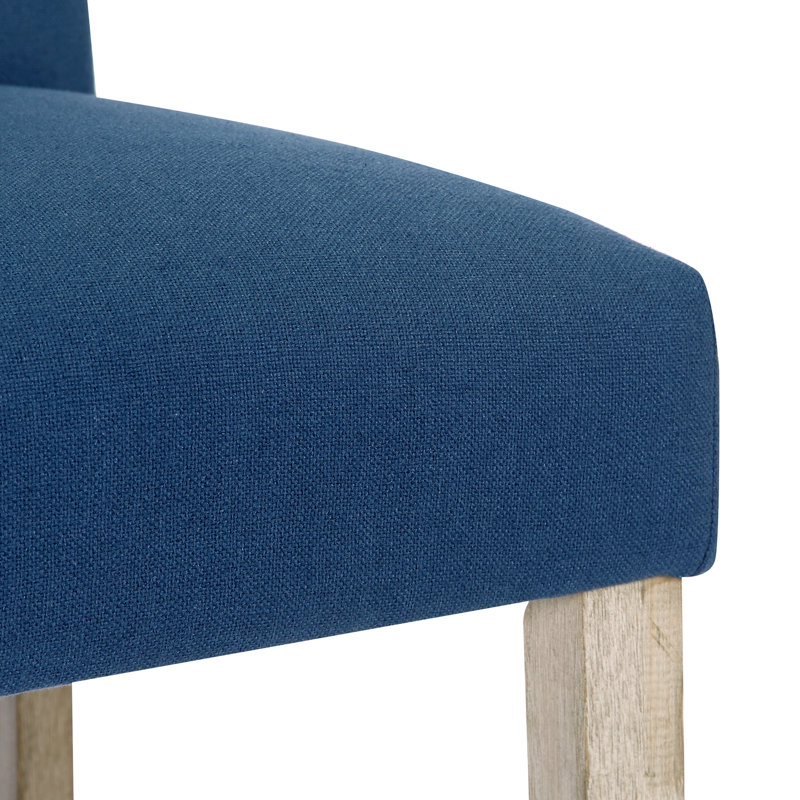 Tabouret de bar et de comptoir Wren (ensemble de 3), Bleu, Tabouret de bar (siège d'une hauteur de 29 po)