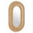 Sovana Oval Rattan Wall Mirror