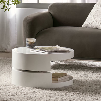 Table basse rotative moderne
