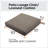 Jaylon Water-Resistant Patio Lounge Chair/Loveseat Cushion-31769618-31769617