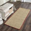 Natural Fiber Rikko Border Area Rug In Natural & Red-1129338588