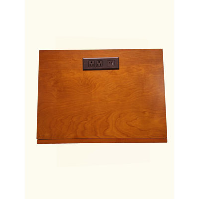 Table de chevet moderne haute avec station de recharge, tiroirs de rangement en bois, grande table d'appoint en bois naturel pour chambre ou salon.