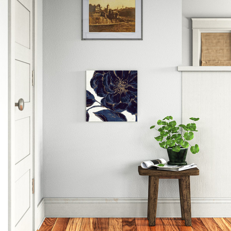 «Indigo Garden II», reproduction d'impression, H 10 po x l 10 po x P 1,5 po, Toile