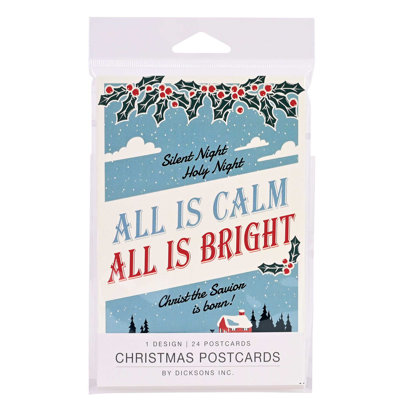 Postcard Set Silent Night Holy Night