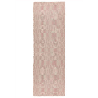 Koa Geometric Wool and Cotton Flatweave Kilim