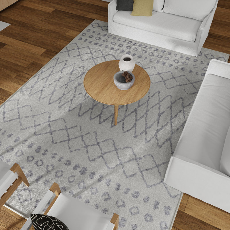 Christine Barzenski Cream Area Rug, Rectangle 2' x 3'