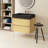 Devonta 29.9'' Single Bathroom Vanity with Solid Surface Top