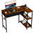 Brown Oak/Black selected