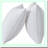 SoftSquare White Pillow Inserts - Set of 2 | Rectangle Sofa Cushion Inserts | Decorative Couch Pillow Stuffers with Polyester Cover