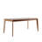 Tudor 71" Contemporary Modern Dining Table in Maple Cream-919450007-919450006
