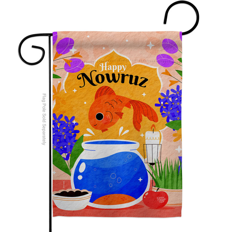 Drapeau en polyester à 2 côtés, H 18,5 po x l 13 po