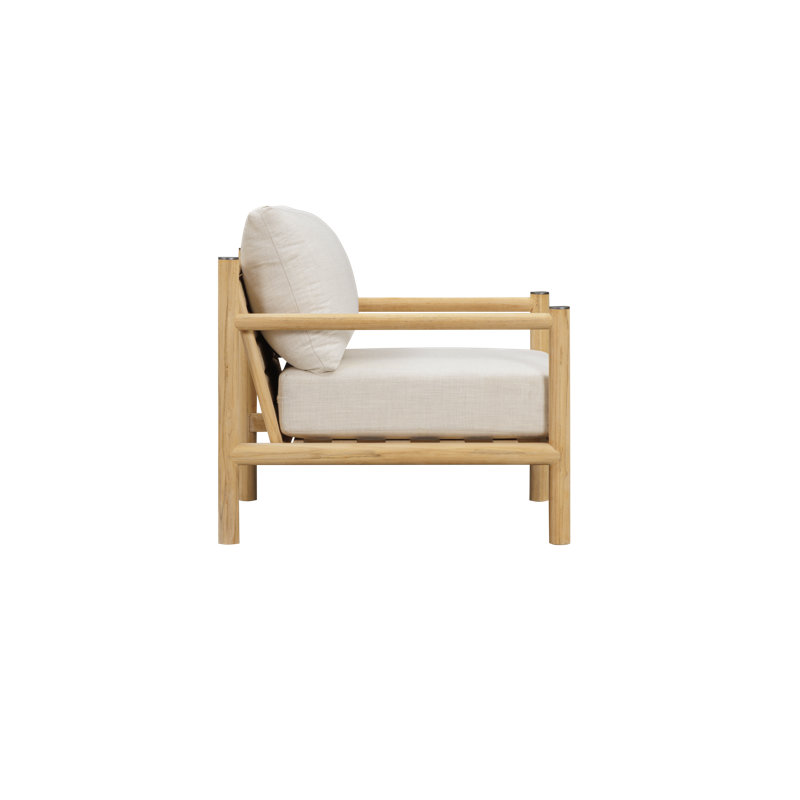 Vin Lounge Chair, Ivory